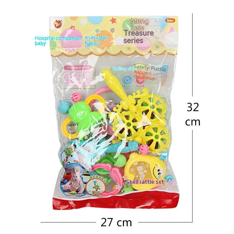 Baby Toys 3-6-12 Months Newborn Rattle 0-1 Year Old Baby Early Childhood Education Toddler Rattle Teether - AL MONI EXPRESS