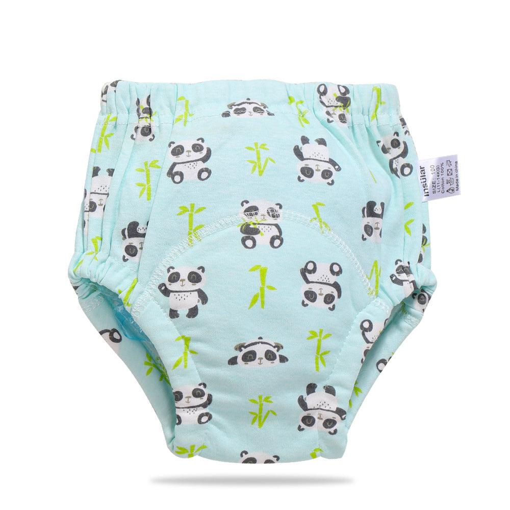 Baby training learning pants baby gauze diaper pants - Almoni Express