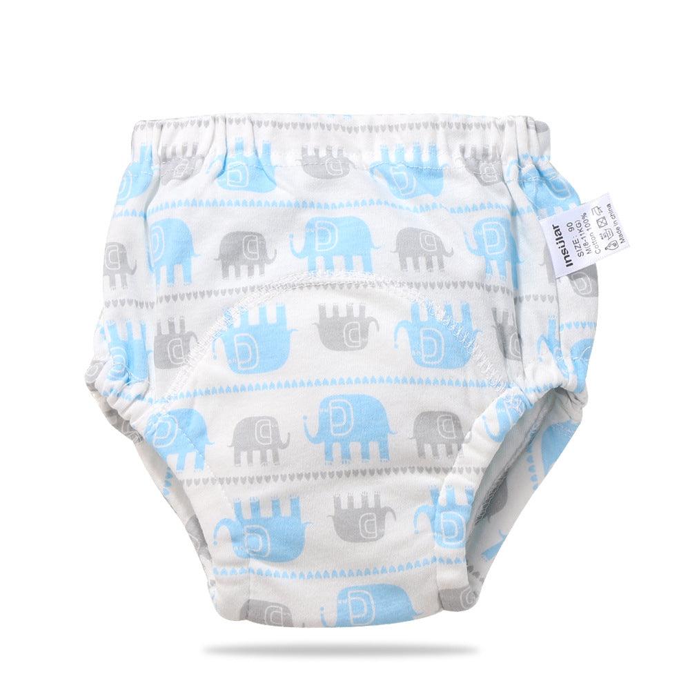 Baby training learning pants baby gauze diaper pants - Almoni Express