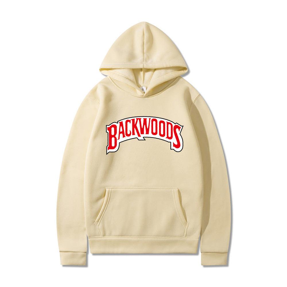 BACKWOODS Printed Casual Sports Hoodie Hoodie - AL MONI EXPRESS