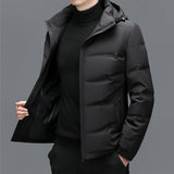 Men's Thick Down Jacket Detachable