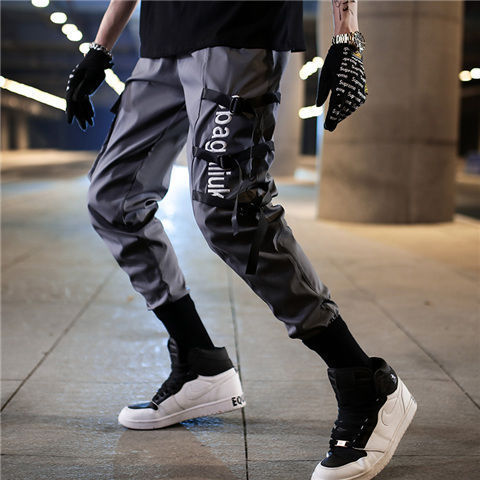 Overalls Men's Spring And Summer Korean Style Cropped Trousers