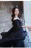 Black Evening Dress For Women With A High-end Feel - Almoni Express