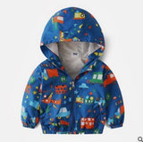 Boy jacket casual hooded jacket - Almoni Express