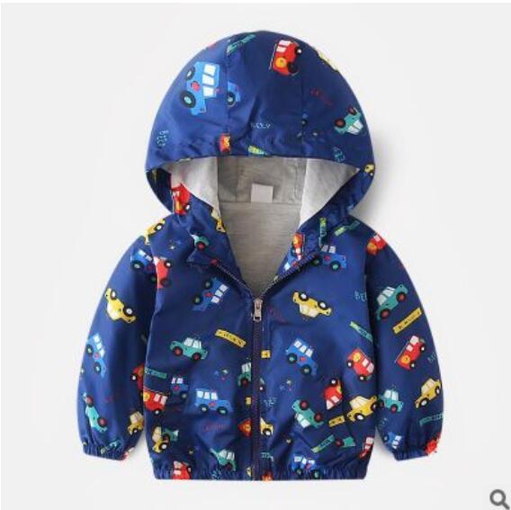 Boy jacket casual hooded jacket - Almoni Express