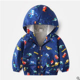 Boy jacket casual hooded jacket - Almoni Express