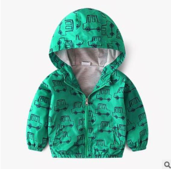 Boy jacket casual hooded jacket - Almoni Express