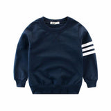 Boy's long sleeve round neck pullover - Almoni Express