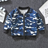 Boys And Girls Jackets Korean Baseball Uniforms Children's Babies Casual Western Style - Almoni Express