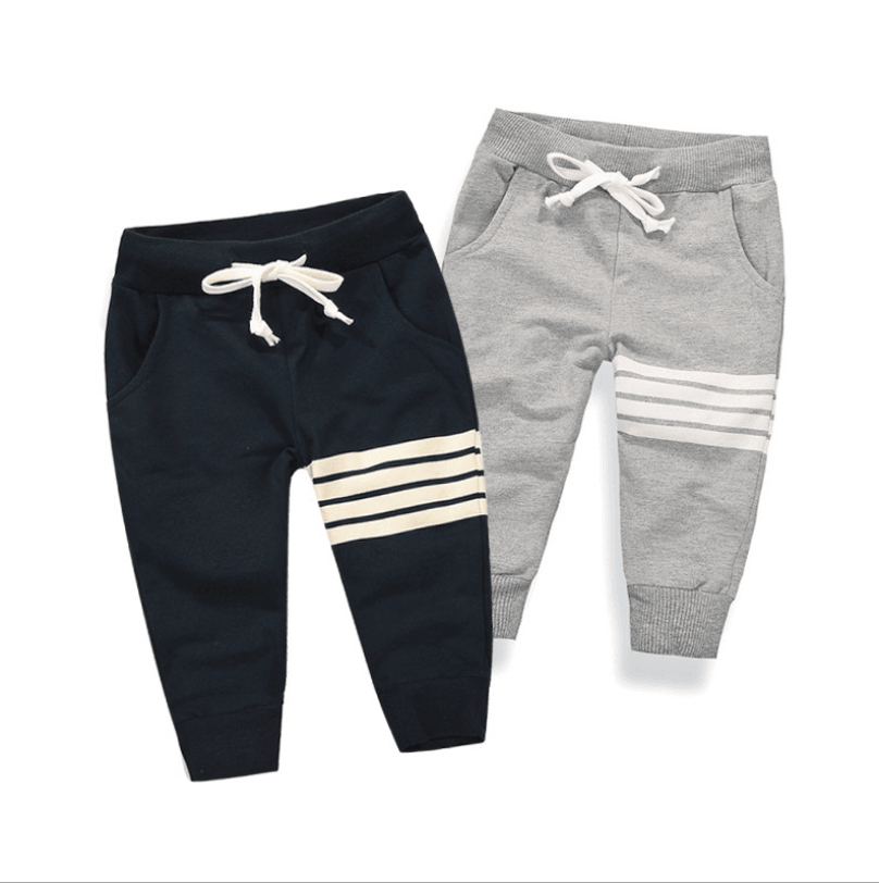 Boys casual sweatpants autumn new children's wear pants children's full cotton pants trousers one generation - Almoni Express