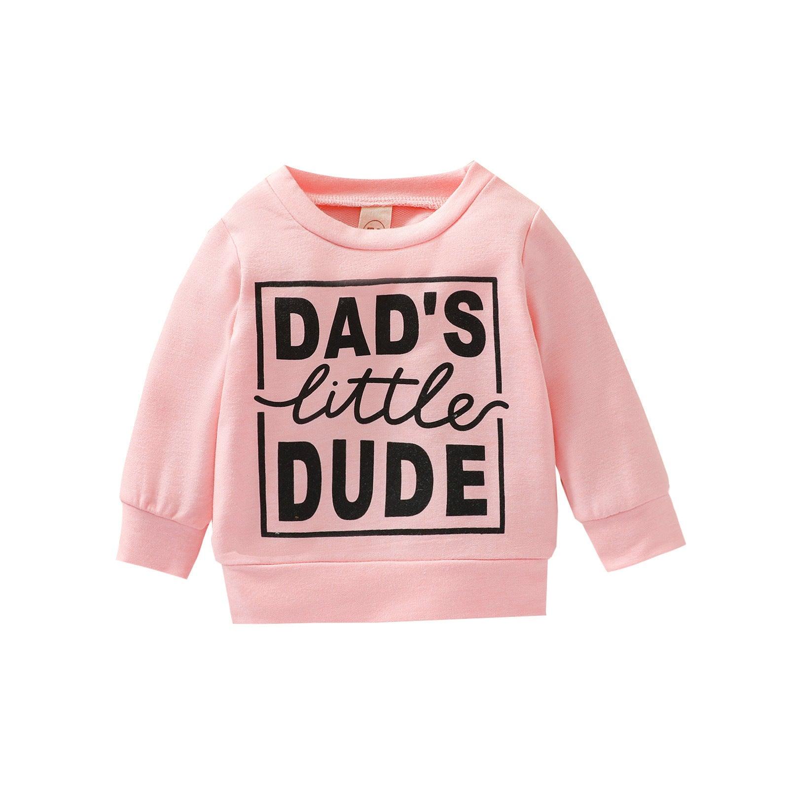 Boys Polyester Letter Grey Sweatshirt Top - Almoni Express