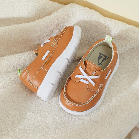 Boys' small leather shoes - Almoni Express