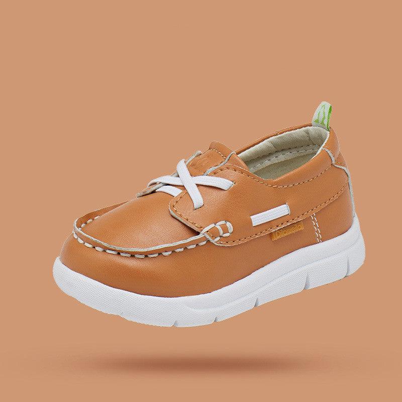 Boys' small leather shoes - Almoni Express