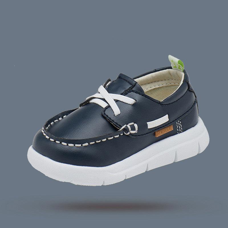 Boys' small leather shoes - Almoni Express