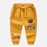 Boys' Spring And Autumn Children'S Small, Medium And Big Children'S Japanese Trousers - Almoni Express