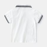 Boys' T-Shirt Summer Polo Shirt - Almoni Express