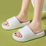 Bread Shoes Home Slippers Non-slip Indoor Bathroom Slippers - AL MONI EXPRESS