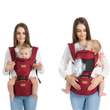 Breathable Baby Waist Stool With Baby Carrier - Almoni Express