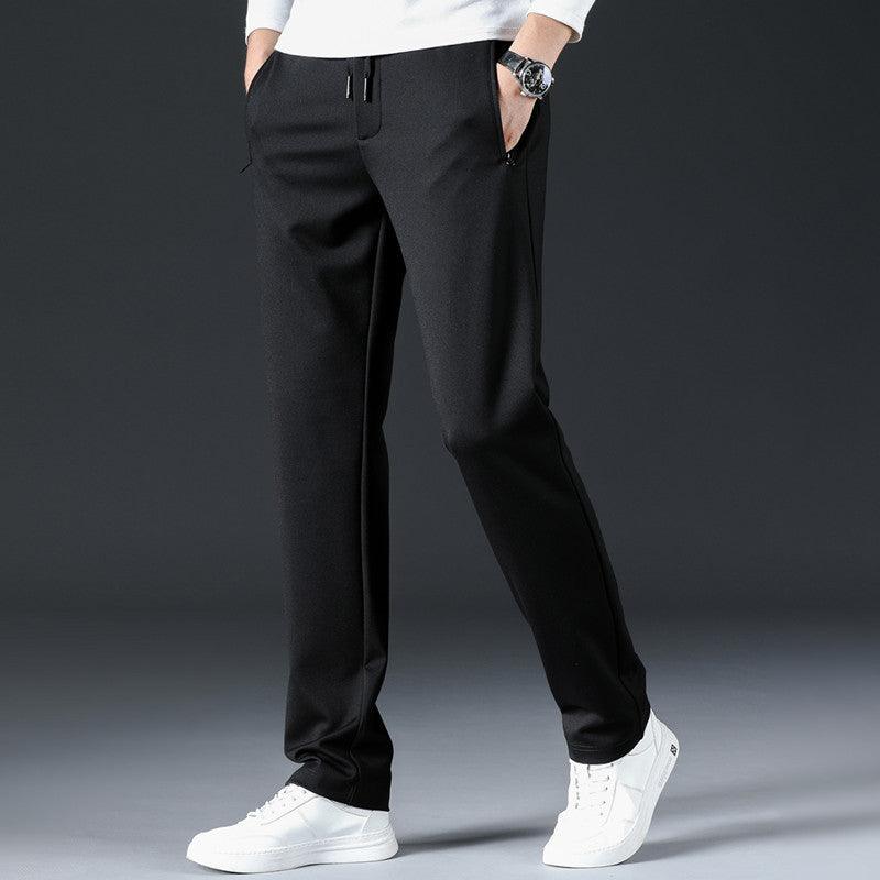 Business Trousers Men's Loose Straight - Almoni Express