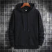 Pure Black Hooded Sweater