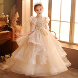 Children Birthday Princess  Little Girl Host Children Dress