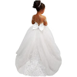 Girls' Pettiskirt Children's Princess Piano Performance Flower Girl Wedding Dress