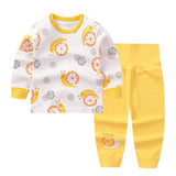 Baby Autumn Clothes Suit Cotton Baby Underwear - Almoni Express