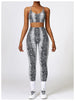 Serpentine Gray Bra Trousers