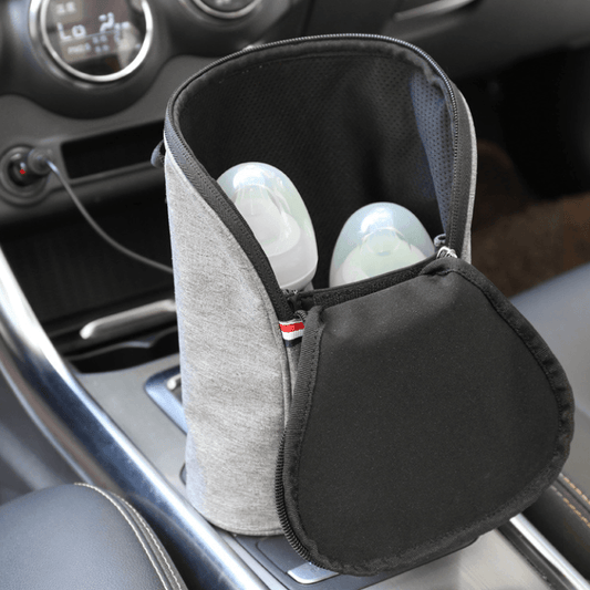 Car USB Baby Bottle Warmer Portable Travel Breast Milk Warmer - Almoni Express