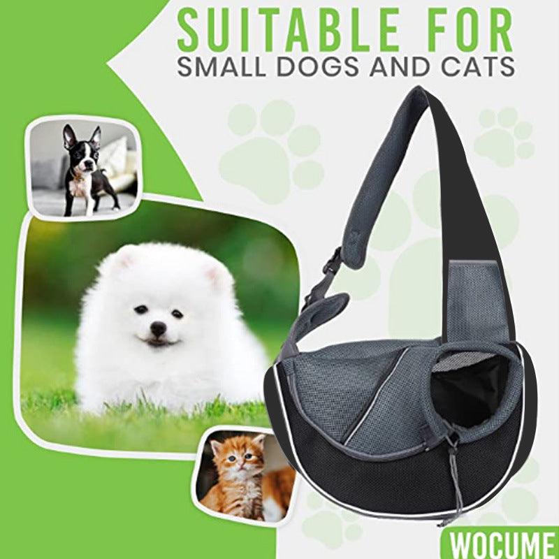 Carrying Pets Bag Women Outdoor Portable Crossbody Bag For Dogs Cats - AL MONI EXPRESS