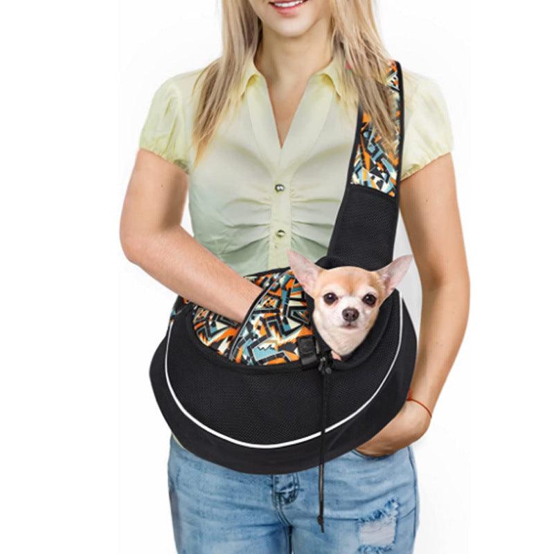 Carrying Pets Bag Women Outdoor Portable Crossbody Bag For Dogs Cats - AL MONI EXPRESS