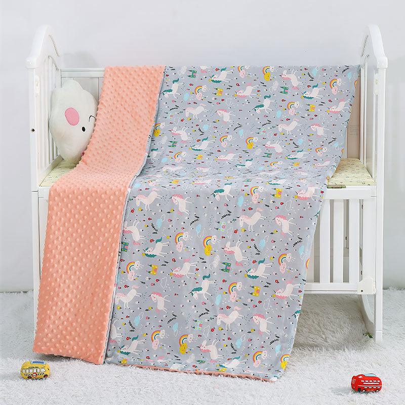 Cartoon Baby Blankets For Children To Appease Peas Blankets, Blankets, Strollers, Blankets - Almoni Express