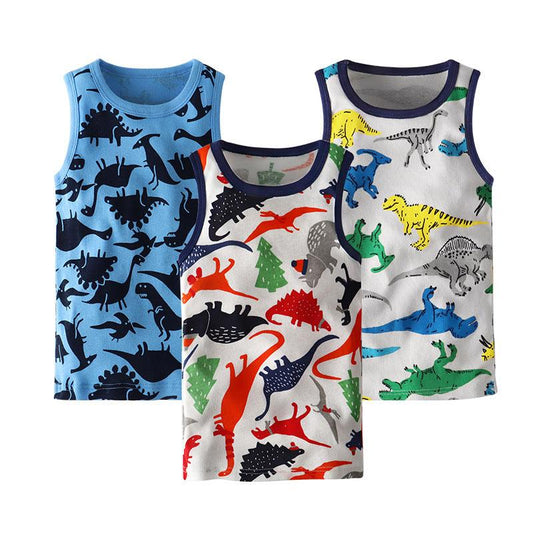 Cartoon Baby Boy Primer Vest - Almoni Express