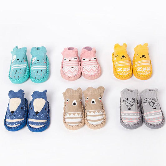 Cartoon baby non-slip footwear - Almoni Express