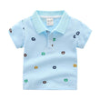 Cartoon Children's Shirt Short Sleeve POLO Shirt - Almoni Express