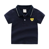 Cartoon Children's Shirt Short Sleeve POLO Shirt - Almoni Express