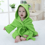 Cartoon Cute Animal Modeling Baby Bath Towels Baby Bathrobes Cotton Children's Bathrobes Baby Hooded - Almoni Express