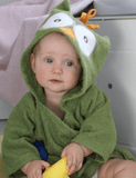 Cartoon Cute Animal Modeling Baby Bath Towels Baby Bathrobes Cotton Children's Bathrobes Baby Hooded - Almoni Express