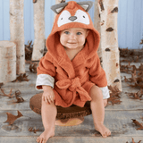 Cartoon Cute Animal Modeling Baby Bath Towels Baby Bathrobes Cotton Children's Bathrobes Baby Hooded - Almoni Express