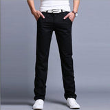 Casual Pants Men Trousers - Almoni Express