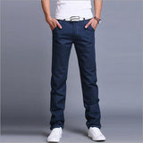 Casual Pants Men Trousers - Almoni Express