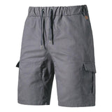 Casual tooling multi-pocket casual men's shorts - Almoni Express