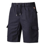 Casual tooling multi-pocket casual men's shorts - Almoni Express