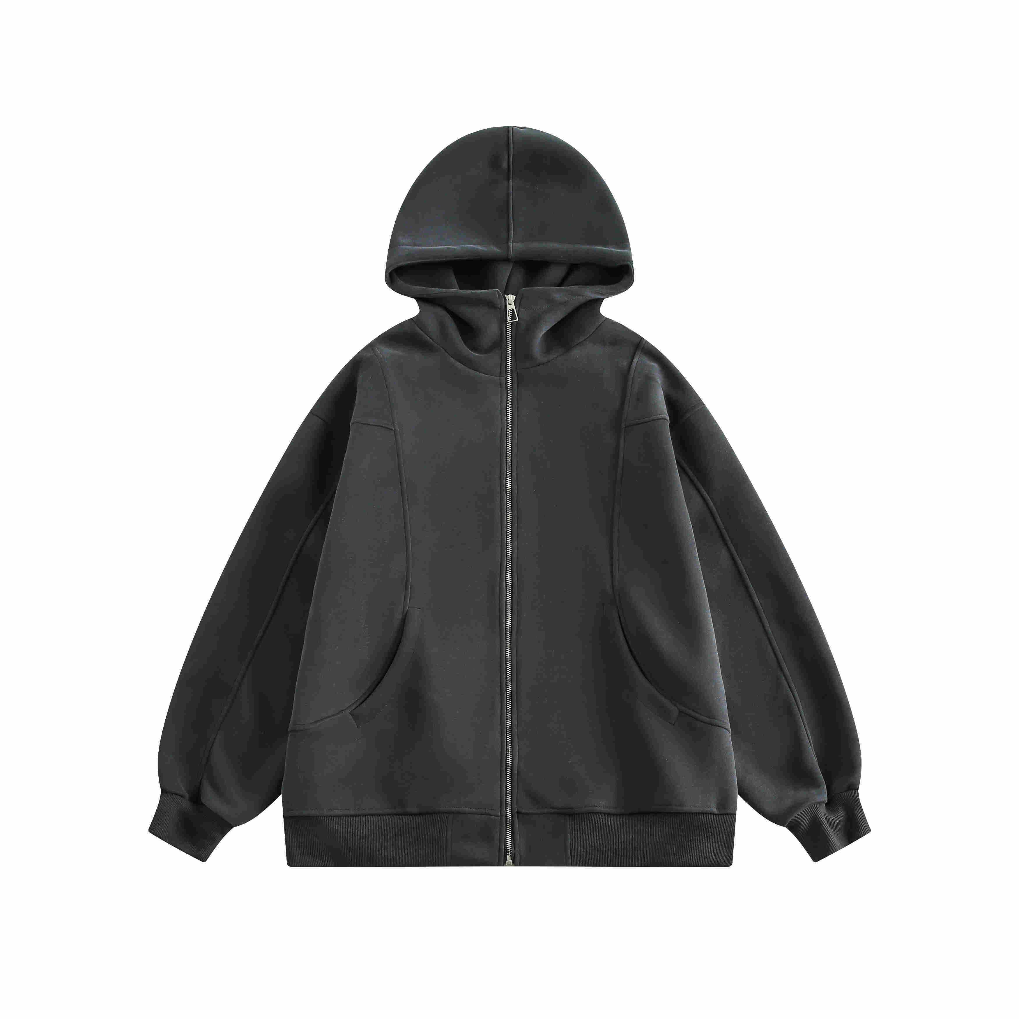 Women's Loose Casual Hooded Stand Up Collar Hoodie