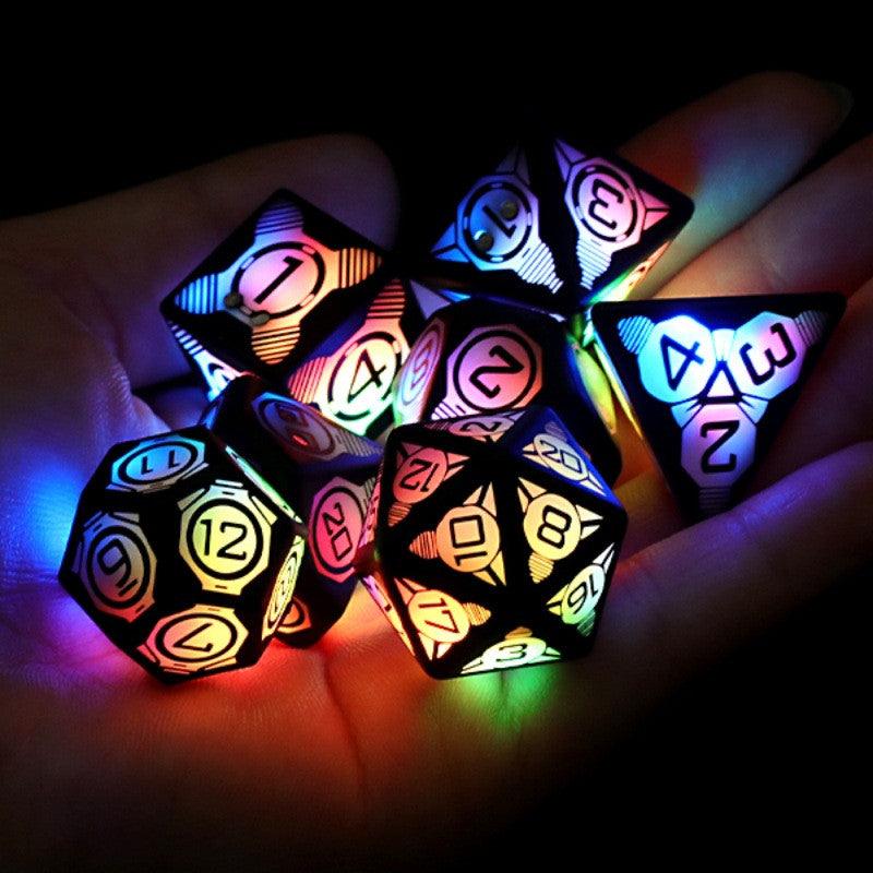 Charging Luminous Dice Chip LED - AL MONI EXPRESS