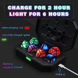 Charging Luminous Dice Chip LED - AL MONI EXPRESS