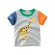 Child short sleeve t-shirt boy half sleeve - Almoni Express