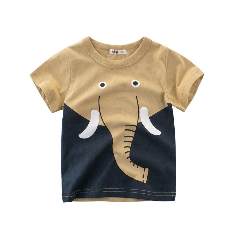 Child short sleeve t-shirt boy half sleeve - Almoni Express