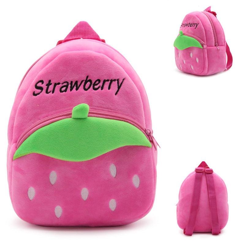 Children baby baby baby backpack backpack backpack young strawberry nursery aliexpress foreign trade Taobao - Almoni Express