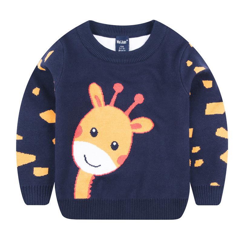 Children cartoon sweater - Almoni Express